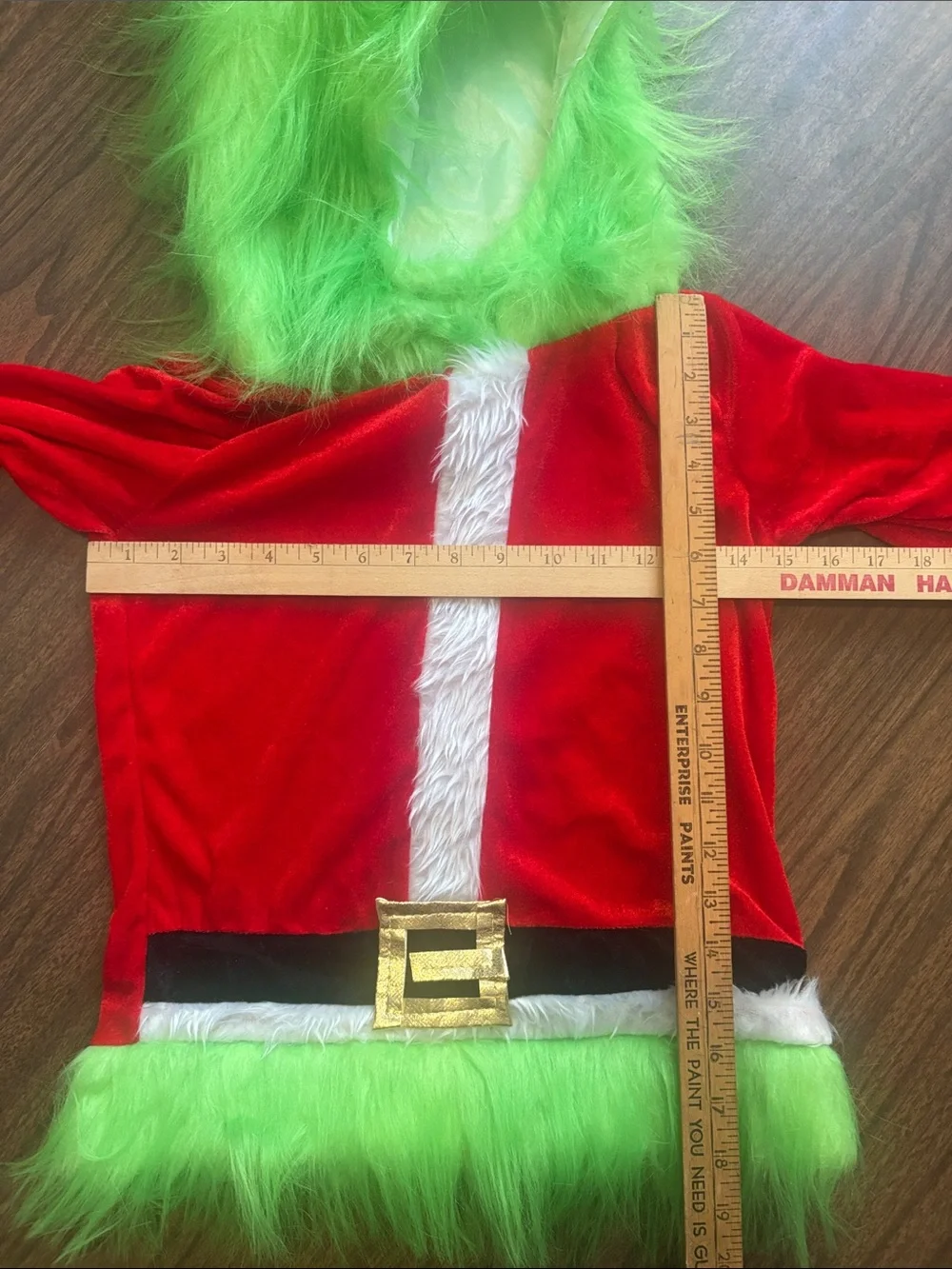 Grinch Kid’s Large Holiday Costume Dress